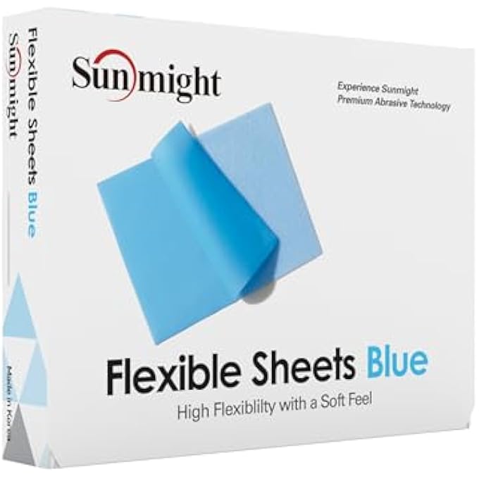 Sunmight FLEXIBLE SHEETS 5-1/4" X 6-3/4" 600G GRIP SHEET, 60118, 25 SHEETS - Image 1